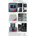 Manuelle Digital Swing Away Hitze Pressmaschine, Rotary Head Heat Press Machine CE variiert